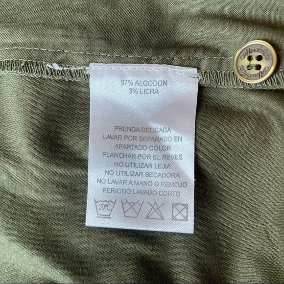 Almatrichi Spain Floral Embroidery Utility Army Jacket - Picture 14 of 14